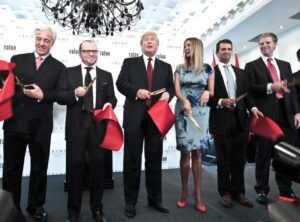 Donald Trump, his kids, and Alexander Shnaider opening Trump Tower Toronto