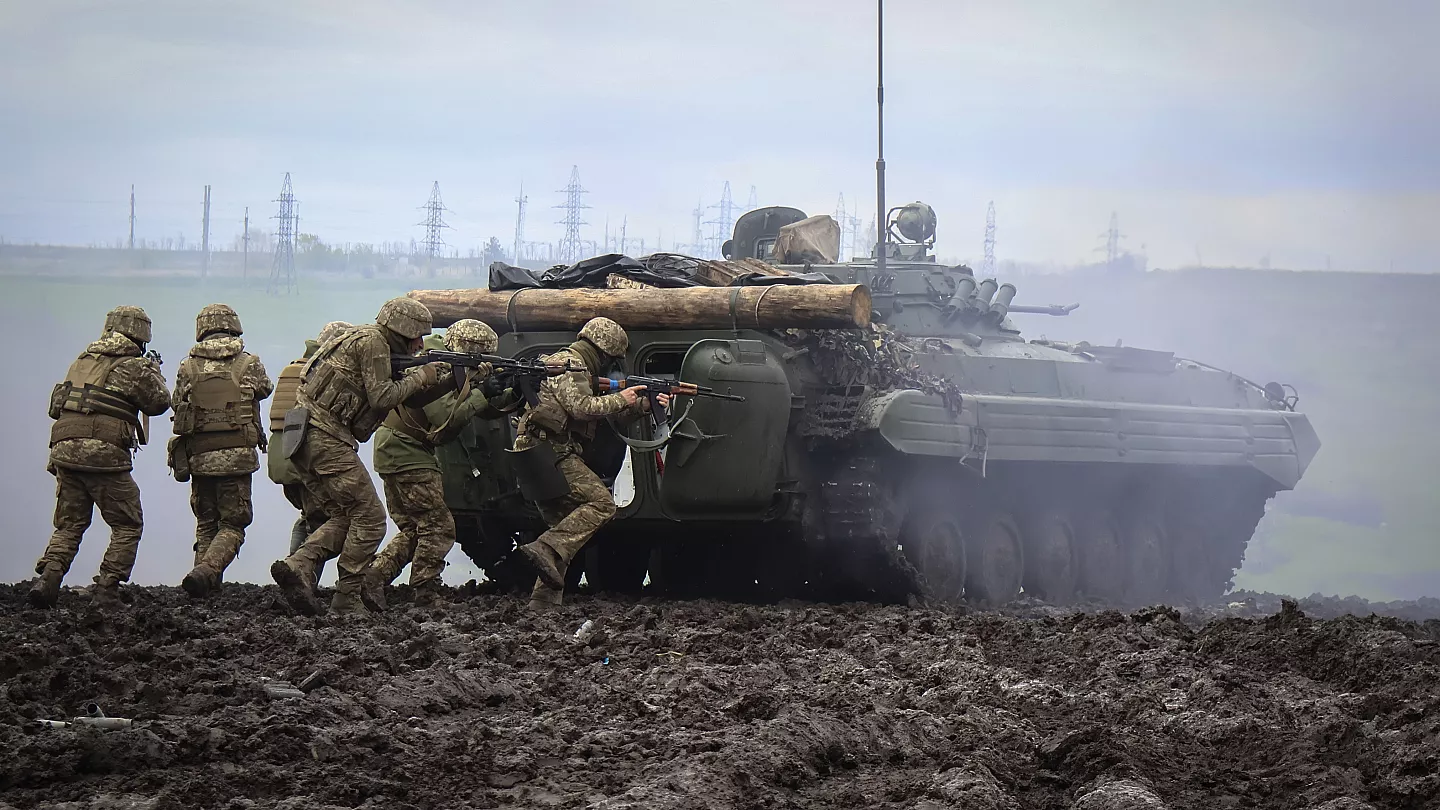 Ukraine counteroffensive training